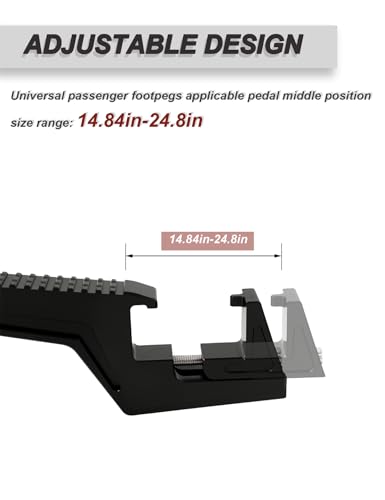Universal Passenger Peg Extensions Compatible With Enduros and Surron Segway X160 X260 Motorcycle Dirt Bike Passenger Footpegs Pedals