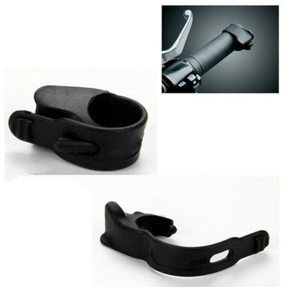 Motorcycle Throttle Assist Wrist Rest Control Grip Handlebar Mount Rubber Anti Fatigue Cruise Control Grip for Long Distance Riding Black 130x35mm 2 Pack