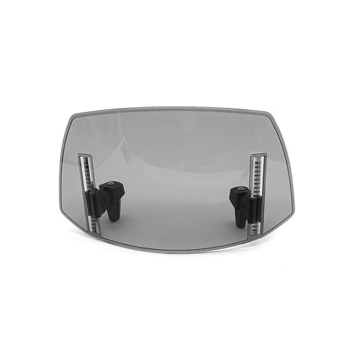 Windshield Deflector Motorcycle Accessories Windshield Extension Spoiler Windscreen Air Deflector Fit for NX400 NX500 2023 2024+ Windscreen Deflector - color: Grey