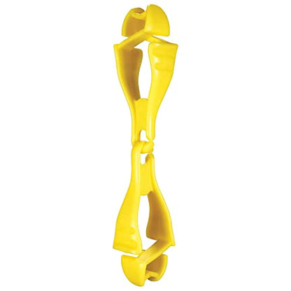 Ergodyne Squids 3400 Glove Clip Holder with Dual Clips, Lime, 1 Count (Pack of 1) - color: Lime, size: 1 Count (Pack of 1)