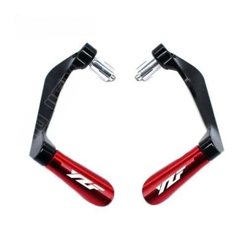 Bar Handle Protector for YZF R1 YZF R3 YZF R6 Motorcycle Brake Clutch Levers Guard Protector YZF-R1 YZF-R3 YZF-R6 R125 YZF R25 R1M R1S R6S - color: Red