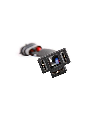 BICYACO H4 to H9/H11 Wire Harness Adapter Compatible with Motorcycle 2014 2015 2016 2017 2018 Street Glide Special Road King/Road King Special,H4 Splitter Harness for Dual Beam Headlights - color: H4 to H9/H11 Wire Harness