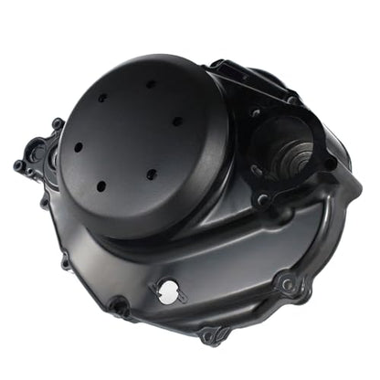 Xitomer Engine Cover Compatible with TW200 Motorcycle Engine Clutch Ignition Case Savers Guards Compatible with TW200 2003-2024 (Black)