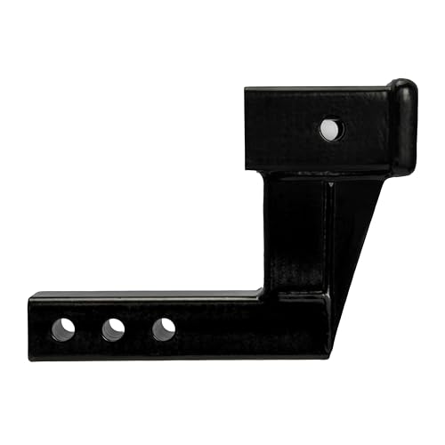 EXTAI Extreme Max 5001.6512 Solid Shank Receiver Extension - 6" Rise, Includes Two Hitch Pins - size: 6" Rise