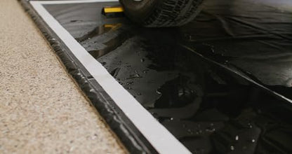 GaraMat Garage Floor Vehicle Containment Mat 8ft 6ins x 18ft - size: 8ft6" x 18ft
