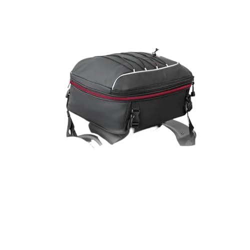 Motorcycle Tail Bag Rear Seat Bag With Rain Cover Helmet Bag Backpack Storage Compatible With Motorcycle Motorbike