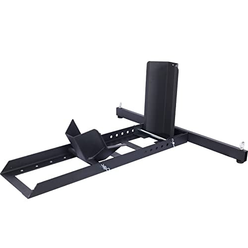 Motorcycle Wheel Chock, 1800lbs Heavy-Duty Steel Stand for 15"-22" Wheels, Black Trailer Motorcycle Stand with Adjustable Holes, High-Grade Steel Trailer Stand - size: 1800lbs for 15"-22" Wheels(Black）