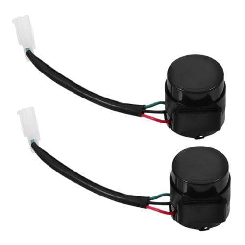 Ciieeo 2pcs Led Turn Signal Flasher Buzzer for Motorcycles Electric Flasher Relay Weatherproof Construction High Visibility