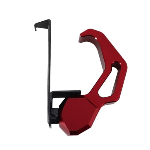 Motorcycle Helmet Hook Luggage Bag Hook Holder Hanger Fit for Vespa Sprint150 Primavera150 Primavera 150 Accessories(Red) - color: Red