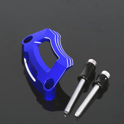Monkey 125 Engine Stator Crash Guard Compatible with Monkey125 Dax125 Grom125,Cross Cub 110,Ducks125,CT125 Trail 125,Super Cub C125,Super Cab 110 2022-2024 CNC 3D Motorcycle Engine Protector (Blue) - color: Blue