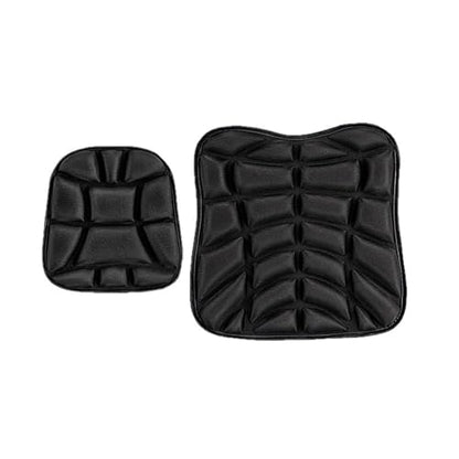 Motorcycle Seat Cushion for Honda Interstate 2010 2011 2012 2013 2014, Breathable Shock Absorption Pad with Non-Slip Particles & Hook, Airflow Grooves for Cooling, Butt Protection