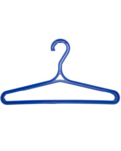 Scuba Choice Wetsuit & Drysuit Hanger – Heavy-Duty Hanger for BCD, Wetsuits & Scuba Gear Storage, Drying & Organization - color: Blue (Wide-shoulder)