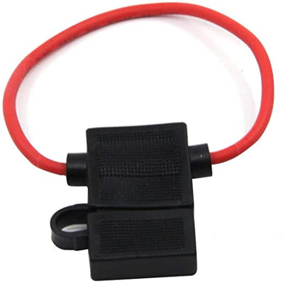 ZOOKOTO Inline Fuse Holder 30A,14 AWG Gauge Wire Car Auto Blade Fuse 30A Waterproof - size: 30A