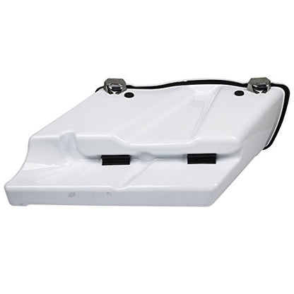 XMT-MOTO Stretched Hard Saddlebags Saddle bags Fit for Harley 1994-2013 Touring models road glide road king ultra street glide electra glide and 1984-2017 Softail models White - color: White, size: Stretched