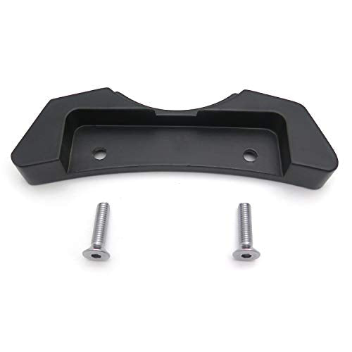 XKMT-Black Tank Pads Center Cover Compatible With Hayabusa Gsxr1300 1997-2012 BLACK Motorbike [B00YWCHUGO]