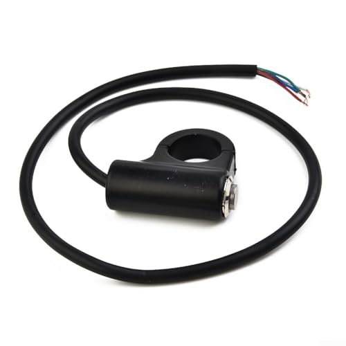 Waterproof LED Motorcycle Handlebar Headlight Switch, 22mm, ON OFF, Aluminum Alloy