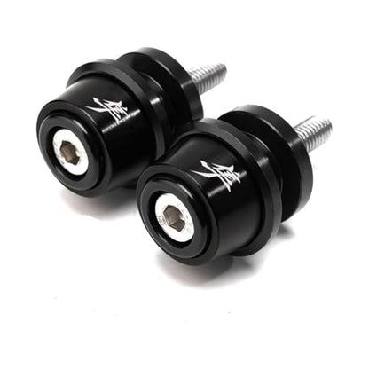 Black Motorcycle Swingarm Spools Slider Stand Screws for Hayabusa GSX1300R/GSX1300R Gen 3 1999-2008 2009 2010 2011 2012 2013 2014 2015 2016 2017 2018 2019 2020 2021 2022 2023 2024 2025 2026 - color: Black