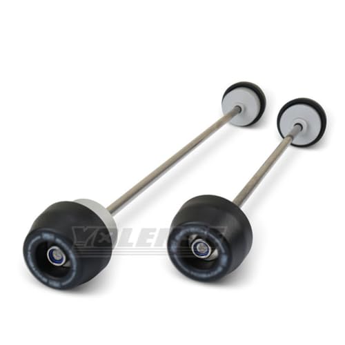 ALmart Motorcycle Front and Rear Fork Axle Slider Wheel Protector Crash Guard Fit forKa-wasaki Ninja ZX-4R/ ZX-4RR/ ZX-25R/ ZX-6R