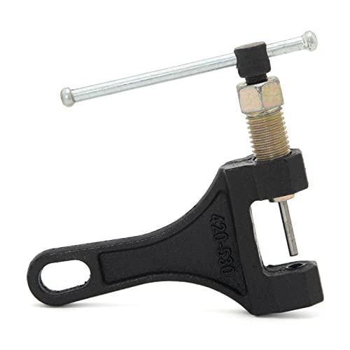 Universal Chain Breaker Riveting Tool Kit for Motorcycle, Dirt Bike, ATV Heavy Duty Tool for 420 520 525 530 Bike Chains