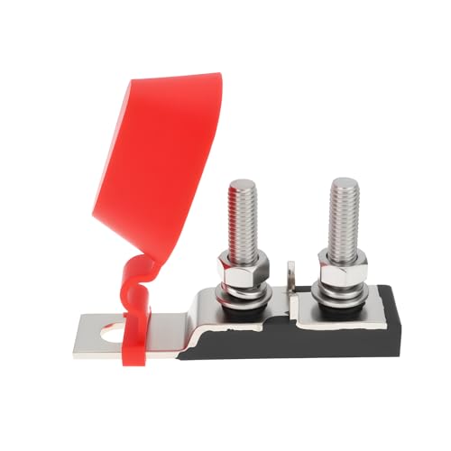 SING F LTD M8 Double Bolt Fuse Holder Dual Terminal Fuse Block 88x20x27mm for Electric Cars