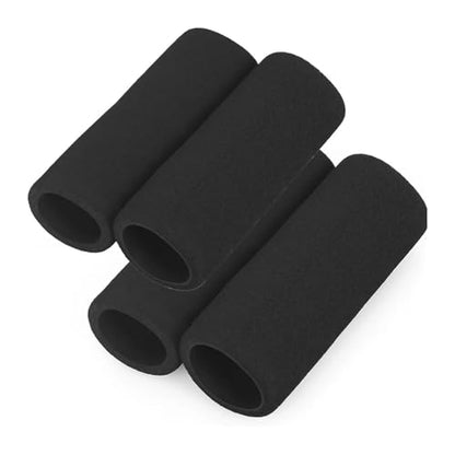 Motorcycle Hand Grips Motorcycle Handlebar Cover Slip-on Foam Anti-Slip Moto Handle Levers Grips Anti Vibration Comfort Grip Sleeve 4/1PCS - color: 4pcs