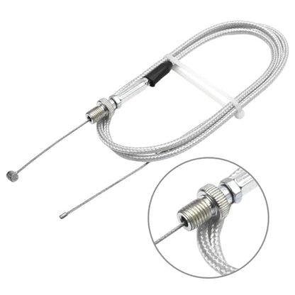 7/8" 22mm CNC Aluminum Throttle Grip, Reliable Throttle Cable, Universal Quick Twister Assembly, Suitable for Dirt and Mini Bikes 49CC-125CC