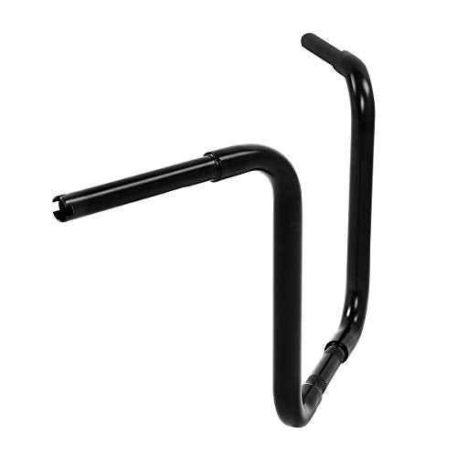 Green-L 1 1/4" Ape Hanger 14" Rise Handlebars Fit for Harley Sportster XL883 XL1200 Softail FLST FXST Custom Motorcycle 1.25" Handle Bar - size: 14" Rise, style: Style B Black