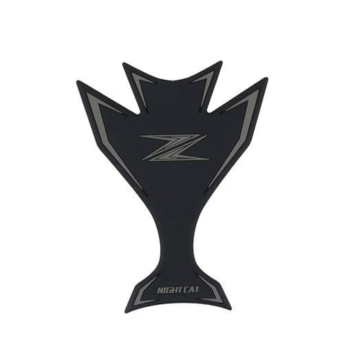 NIGHT CAT Gas Tank Protectors,Compatible with N 650 650,Motorcycle Tank Side Traction Pad,Fuel Tank Anti-Skid Protection Stickers(Z650 Black Tank pad) - color: Z650 Black Tank Pad