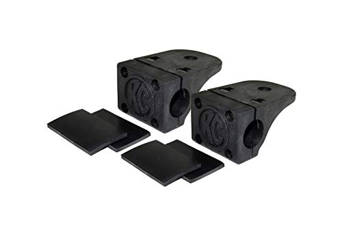 KC HiLiTES 73001 Tube Clamp Light Mounting Bracket Set for 0.75" to 1" Bar (Pair) - size: 0.75" to 1", style: Pair