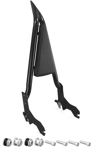 33” Tall Detachable Sissy Bar Backrest Pad Fit For Harley Low Rider ST FXLR FXRST FXLRS FXLRST FLSB 2018-2025(GB) - color: GB