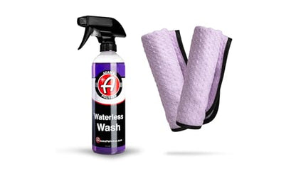 Adam's Polishes Waterless Car Wash - Made with Advanced Emulsifiers and Special Lubricants - Eco-Friendly Waterless Car Washing with No Hoses, Water & Messes (Combo) - size: 16 Fl Oz (Combo)
