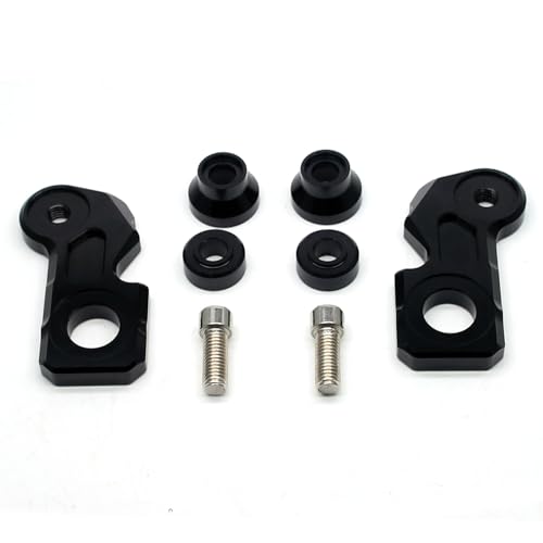 MZS Motorcycle Swingarm Spools Sliders, Rear Wheel Axle Stand Pick Up Hook Chain Adjuster Block Compatible with CB650R 2019-2025 / CBR650R 2019-2025 / CB650F 2018 / CBR650F 2014-2018
