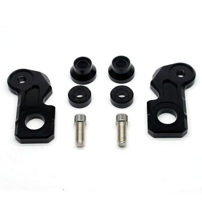 MZS Motorcycle Swingarm Spools Sliders, Rear Wheel Axle Stand Pick Up Hook Chain Adjuster Block Compatible with CB650R 2019-2025 / CBR650R 2019-2025 / CB650F 2018 / CBR650F 2014-2018