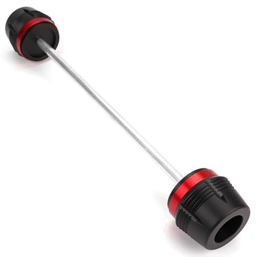Fit For Ninja 650 Ninja 1100sx 1000SX ZX6R ZX10R Versys 650 1100 Z1100 SE Z900 RS Z650 Motorcycle Front Fork Wheel Frame Sliders Fork Axle Slider Protectors - color: Red