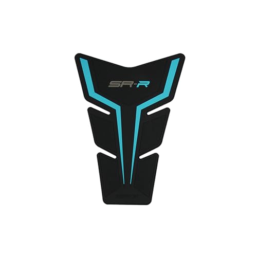 NIGHT CAT Motorcycle Tank Pad,Motorcycle Fuel Tank Protector,Gas Tank Decals Compatible With CFMOTO 675SR CF MOTO SR675 675 SR(Black blue Tank pad) - color: Black blue Tank pad