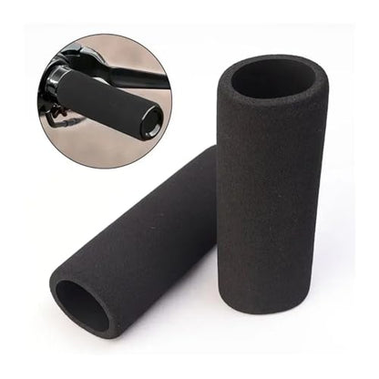 Motorcycle Hand Grips Motorcycle Handlebar Cover Slip-on Foam Anti-Slip Moto Handle Levers Grips Anti Vibration Comfort Grip Sleeve 4/1PCS - color: 4pcs