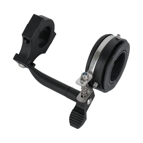 Universal Cruise Control Throttle Assist Thumb Throttle Lock Adapter Assist Clamp Kits Fits for Motorcycles, Motorbike with 7/8" and 1" Diameter Bars Handlebar Accessory Black