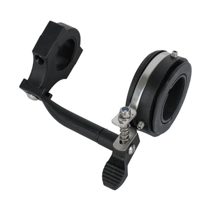 Universal Cruise Control Throttle Assist Thumb Throttle Lock Adapter Assist Clamp Kits Fits for Motorcycles, Motorbike with 7/8" and 1" Diameter Bars Handlebar Accessory Black