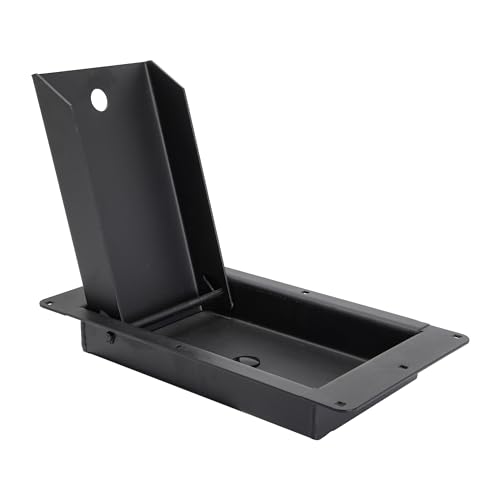 Extreme Max 5001.6501 Flip-Up Recessed Flush-Mount Motorcycle Wheel Chock for Enclosed Trailers - 16"