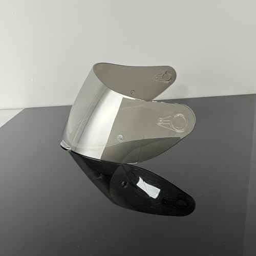 902 Helmet Visor Replacement,Motorcycle Helmet Face Shield for ILM 902,902L,902BT (Revo Clear Silver-Day&Night Use) - color: Revo Clear Silver-day&night Use