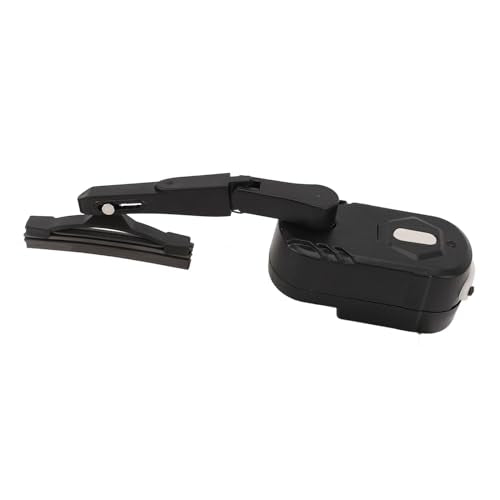Motorcycle Helmet Wiper, 2 Speed Switch Rechargeable for Motorbike Visor with 800mAh Battery, 170 Swing Range