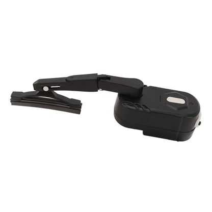 Motorcycle Helmet Wiper, 2 Speed Switch Rechargeable for Motorbike Visor with 800mAh Battery, 170 Swing Range