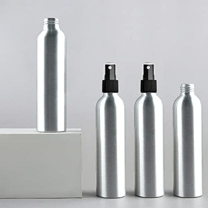 1st Choice 4oz Bullet-style Aluminum Fine Mist Spray / Atomizer Bottles: 6-pack