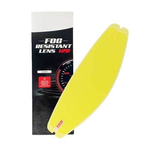 Motorcycle Helmet Visor Anti Fog Film for HJ-17,Visor Insert Compatible with HJC HJ-17