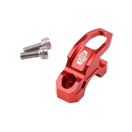 KAnduo for Yamaha for XSR700 for XSR900 for XSR 155 700 900 XSR125 XSR155 22mm Motorcycle Aluminum Helmet Hook Luggage Bag Hook Holder Hanger Hooks (Color : Red) - color: Red