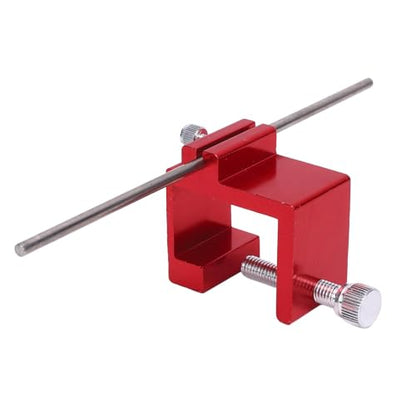 Keenso Motorcycle Chain Alignment Tool, Aluminum Alloy, Accurate Chain Adjustments, Universal for Motorcycles and ATVs (Red) - color: Red