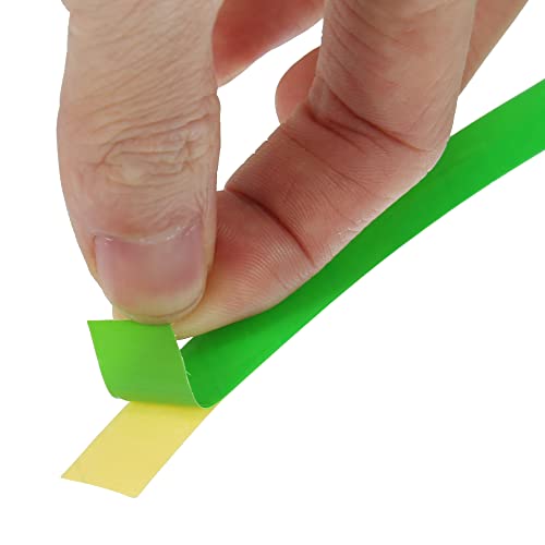 X AUTOHAUX 16pcs Fit 17" Wheel Motorcycle Car Bike Wheel Rim Sticker Strips Reflective Stripe Tape Reflector Green - color: Green