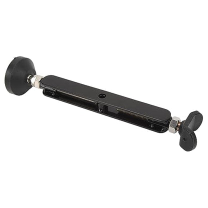 SUNGOOYUE Motorcycle Jack Stand Heavy Duty Lift Adjustable Height 11.1 to 15.5in #45 Steel 400kg Capacity Rubber Padded Wheel Support for Chain Cleaning Tire Checks Garage Repair