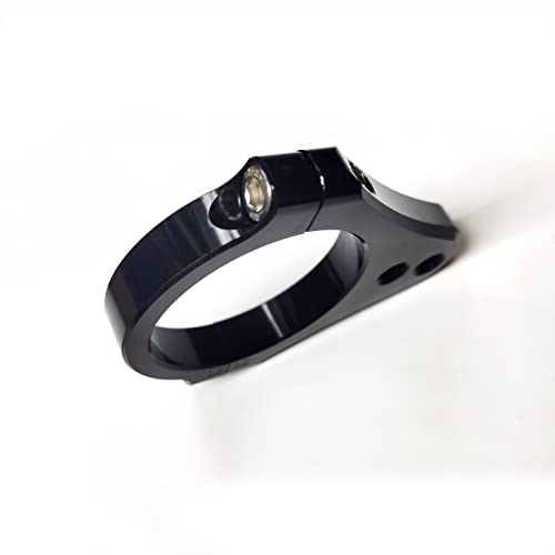 43mm CNC Aluminum Motorcycle Fork Tube Brackets Steering Damper Frame Mounting Clamp Foot Fixer Hardware Parts Stabilizer Universal - size: 43mm