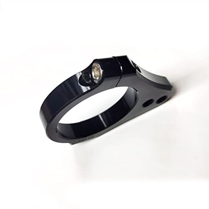 39mm CNC Aluminum Motorcycle Fork Tube Brackets Steering Damper Frame Mounting Clamp Foot Fixer Hardware Parts Stabilizer Universal - size: 39mm